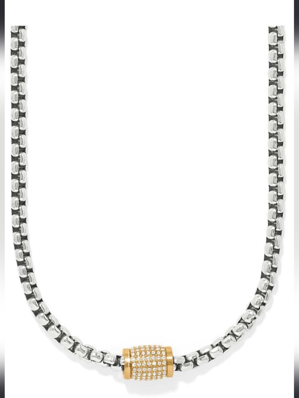 Brighton Meridian Solis Necklace | Silver/Gold
